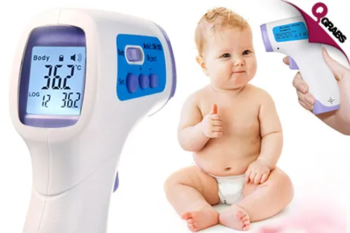 From QR99 Find out the temperature easily with a Non-contact Digital Thermometer! (Up to QR378 Value)